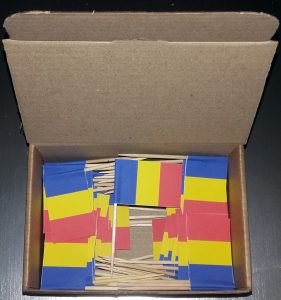 Pachet stegulete scobitoare tricolore