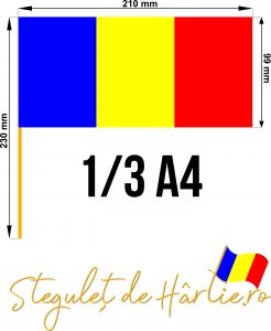 Stegulete Tricolore 1/3 A4